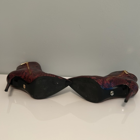 Michael Kors snake skin booties - Picture 5 of 10